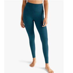 Beyond Yoga Spacedye Shine High Waisted Midi Leggings (M) EXC Condition